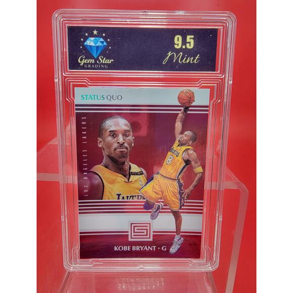 Kobe Bryant Other - 2017-18 Panini Status - Kobe Bryant #3 Status Quo - GSG 9.5 - Los Angeles Lakers